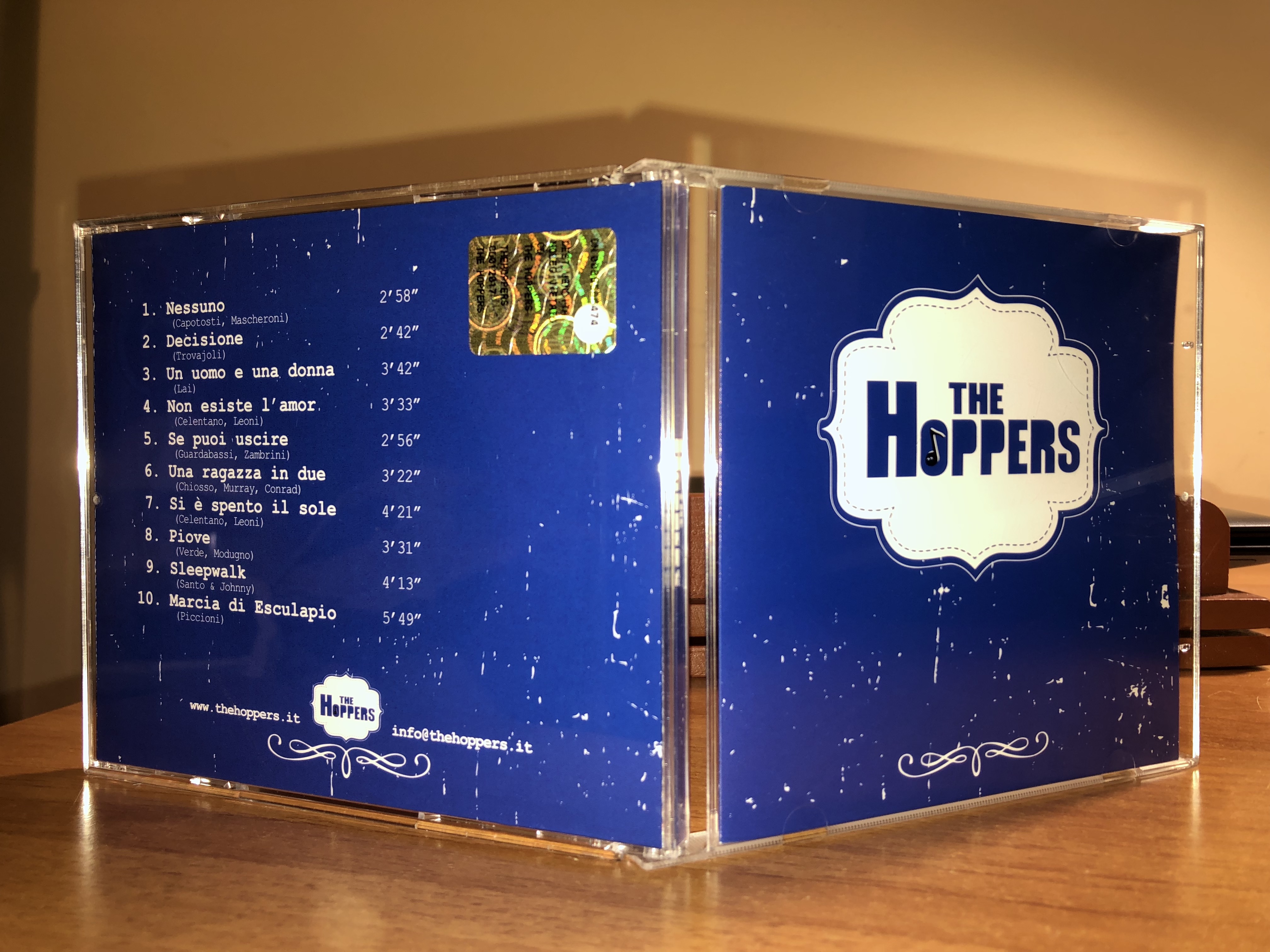 CD, the hoppers, swing, band musicale, musica
