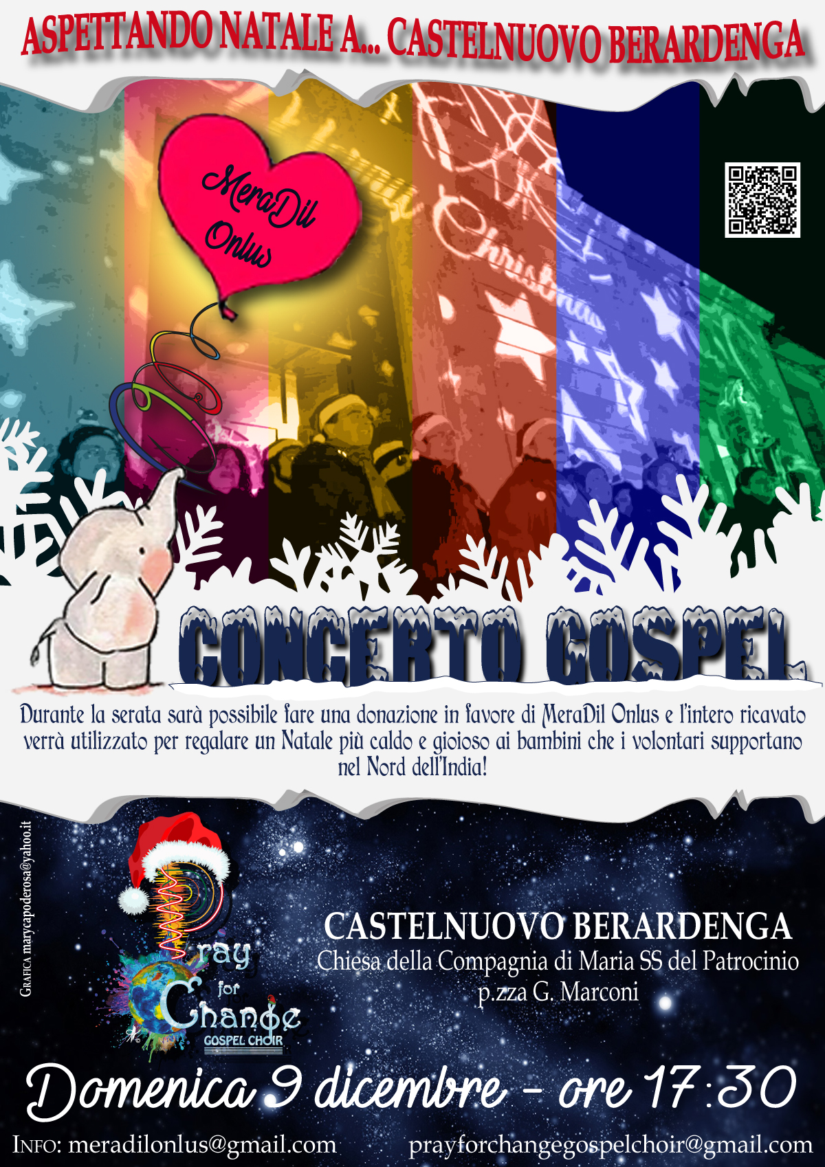 Musica, Concerto, coro, gospel, Siena, pray for change gospel choir