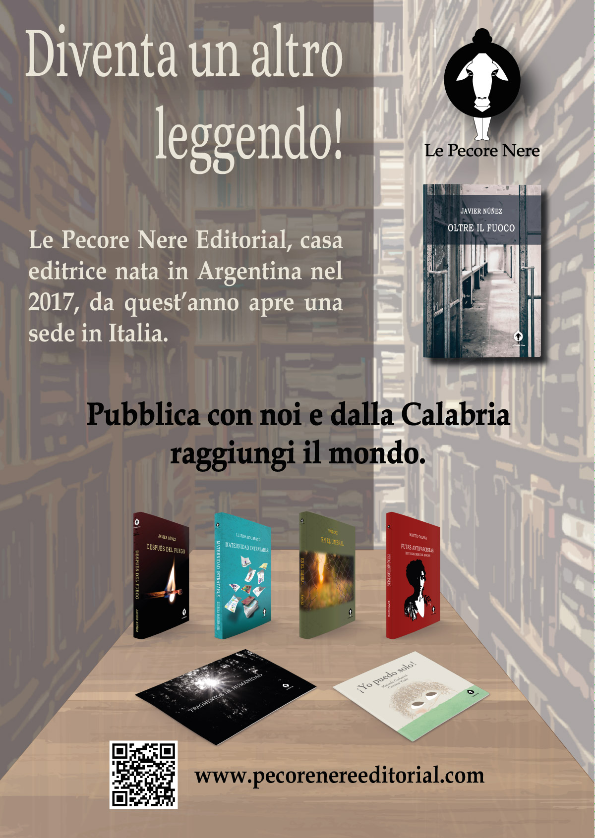 Pecore nere editorial, argentina, italia, Calabria, libri, editoria, romanzi